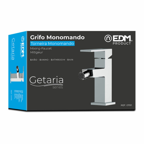 Mischbatterie EDM 01191 Getaria Edelstahl Messing Zink Bidet – Bild 3