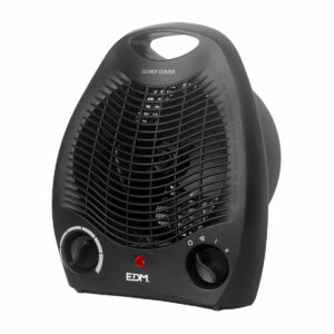 Elektrische Mini-Heizung tragbar EDM 07220 Schwarz 1000 – 2000 W