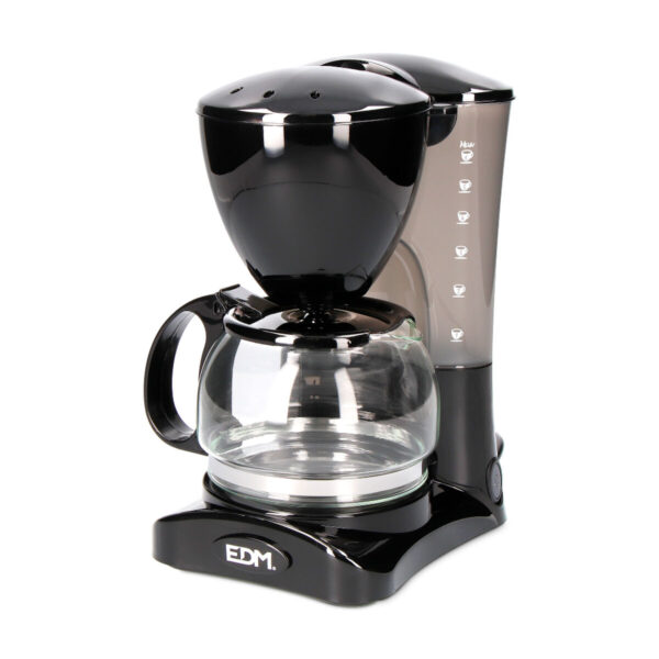 Filterkaffeemaschine EDM 07653 Schwarz 550 W 6 Tassen 0,6 L – Bild 2