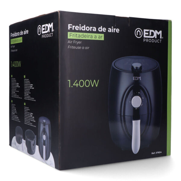 Heißluftfritteuse EDM 07654 1400 W 3,6 L Bunt – Bild 6