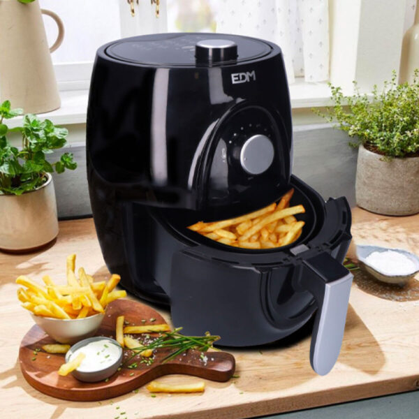 Heißluftfritteuse EDM 07654 1400 W 3,6 L Bunt – Bild 8
