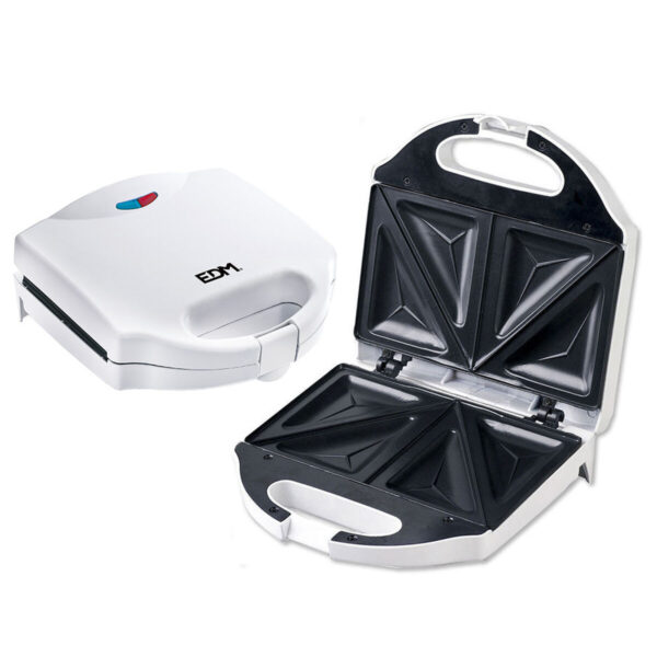 Sandwichmaker EDM 07666 Weiß 750 W – Bild 3