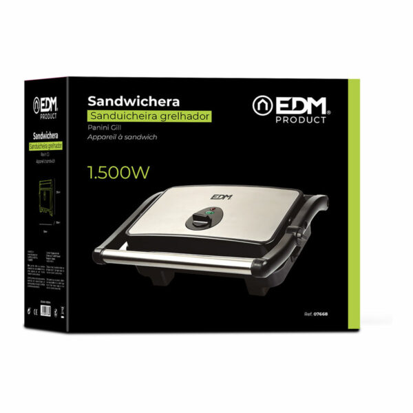 Sandwichmaker EDM 07668 1600 W Bunt – Bild 3