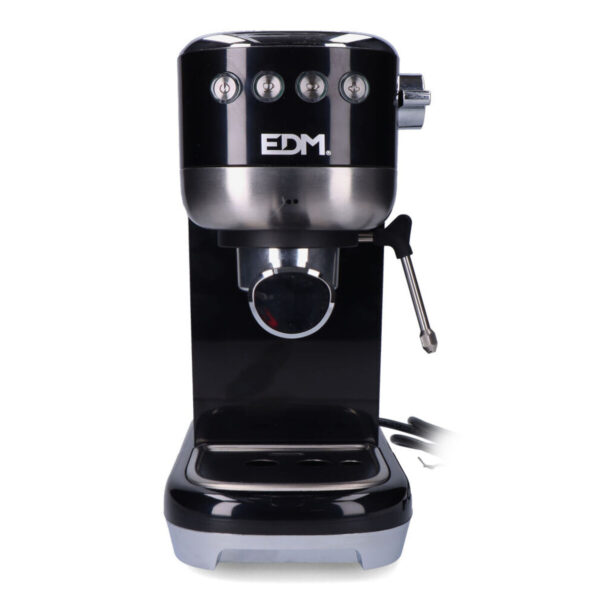 Manuelle Express-Kaffeemaschine EDM 07707 Schwarz 2 Kopper 1,3 L – Bild 2