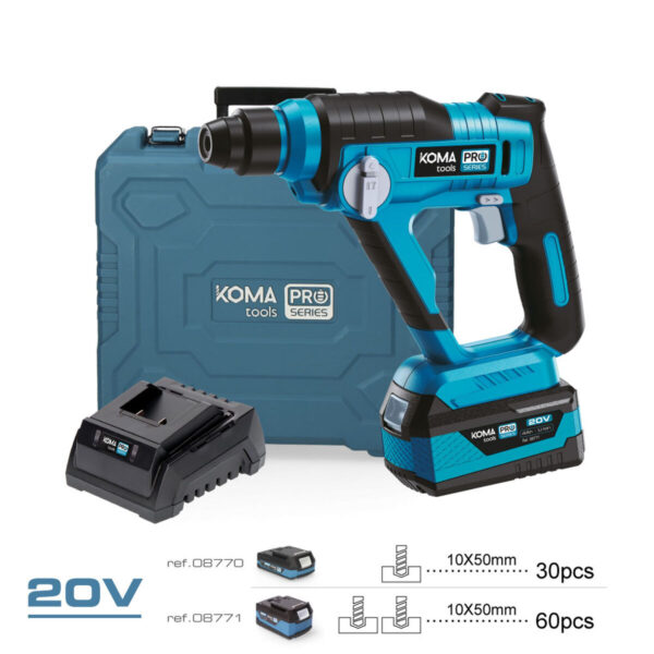 Bohrhammer Koma Tools Pro Series 60 W 850 rpm – Bild 3