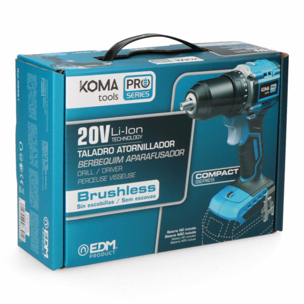 Bohrmaschine mit Schraubfunktion Koma Tools Pro Series - Compact 50 Nm – Bild 2