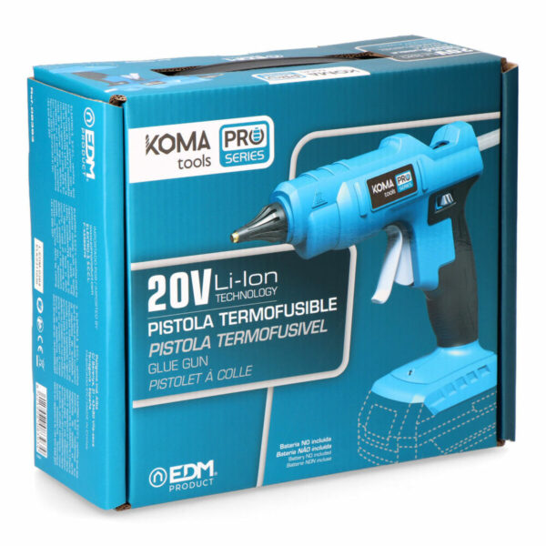 Heißklebepistole Koma Tools Blau Schwarz 19,5 x 6,8 x 19,4 cm – Bild 4