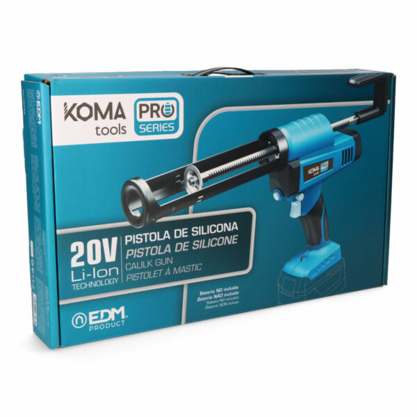 elektrische Silikonpistole Koma Tools Pro Series Blau Schwarz 43,8 x 6,8 x 27 cm – Bild 2