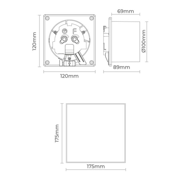 Badezimmer-Extraktor EDM 08413 11 W Ø 10 cm – Bild 6