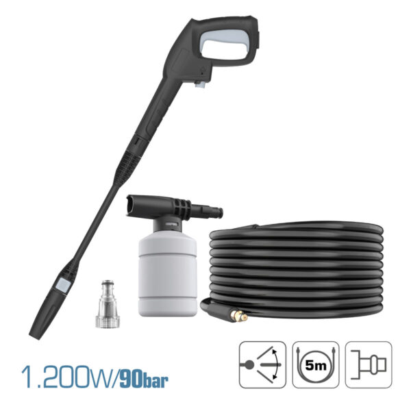 Hydroreiniger Koma Tools 1200 W 220-240 V 90 bar – Bild 3