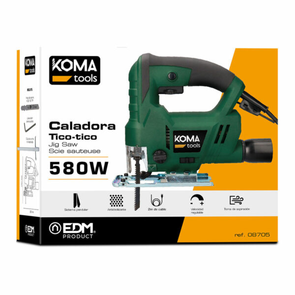 Stichsäge Koma Tools Elektrizität 3000 rpm 580 W – Bild 3