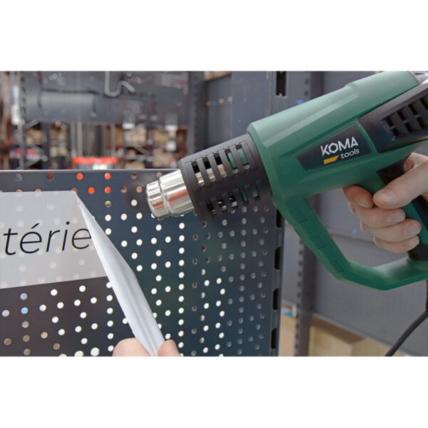 Heißluftgebläse Koma Tools 2000 W – Bild 4