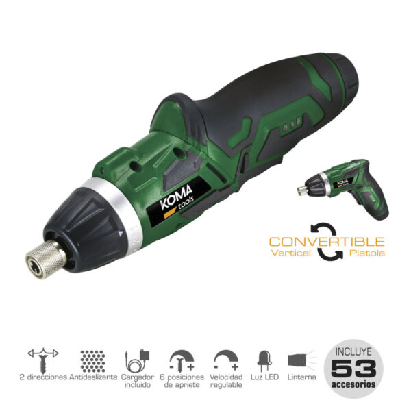 Schraubendreher Koma Tools Reversibel 3,6 V – Bild 3