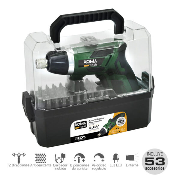 Schraubendreher Koma Tools Reversibel 3,6 V – Bild 5