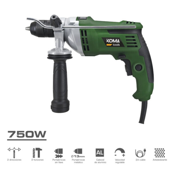 Bohrer Koma Tools 750 W 220-240 V – Bild 3