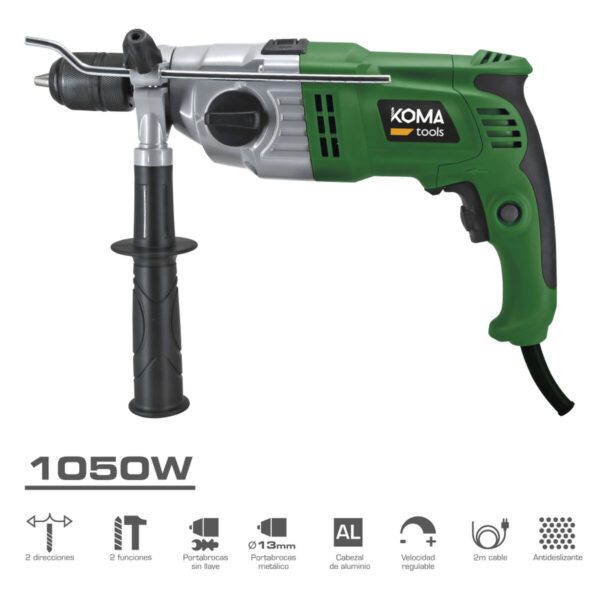 Bohrset und Zubehör Koma Tools 1050 W 220-240 V – Bild 3