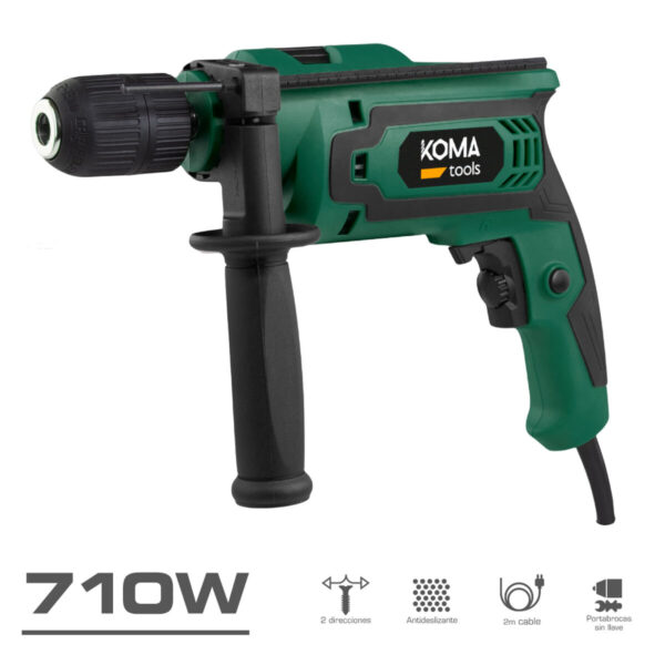 Hammerbohrer Koma Tools 710 W 230-240 V – Bild 2