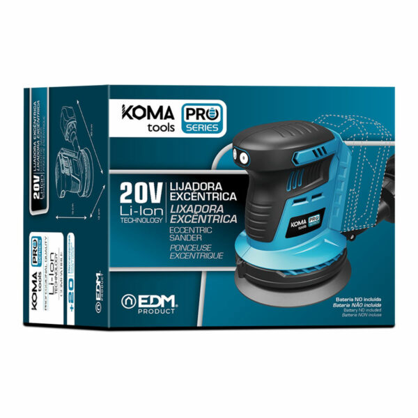 Exzenterschleifer Koma Tools Brushless Ø 125 mm 20 V – Bild 5