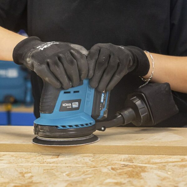 Exzenterschleifer Koma Tools Brushless Ø 125 mm 20 V – Bild 6