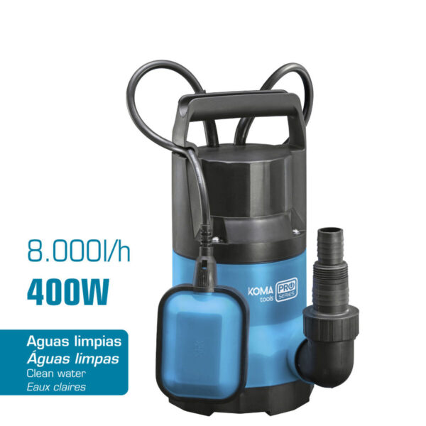 Wasserpumpe Koma Tools RXZER23 400 W – Bild 2