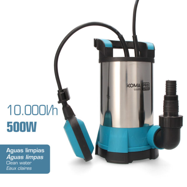 Wasserpumpe Koma Tools 500 W – Bild 2