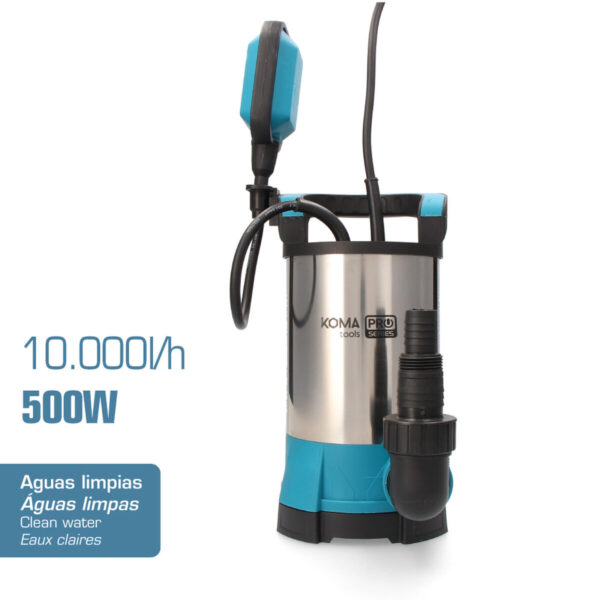 Wasserpumpe Koma Tools 500 W – Bild 4