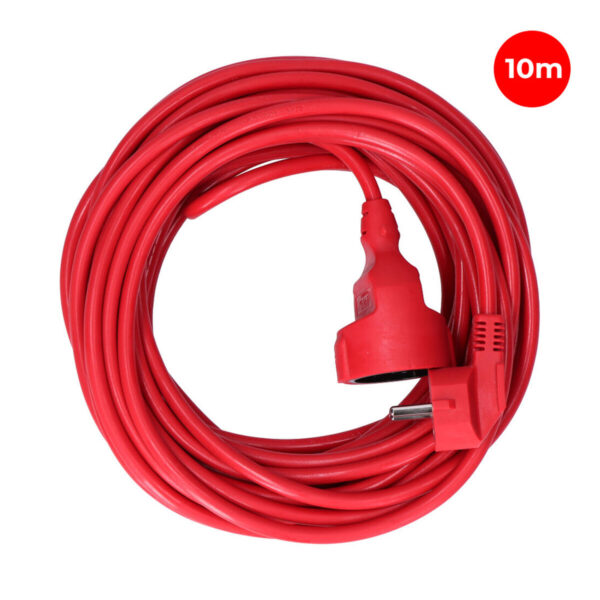 Verlängerungskabel EDM 23600 Rot 10 m Flexibel – Bild 2