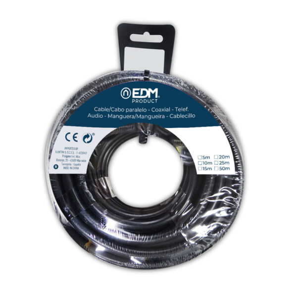 Kabel EDM 28054 Schwarz 2 x 1,5 mm 25 m – Bild 2