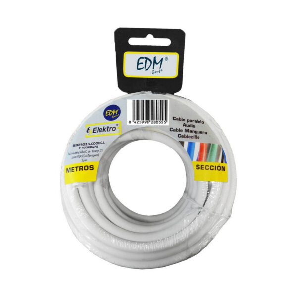 Kabel EDM 28155 Weiß 3 x 2,5 mm 25 m