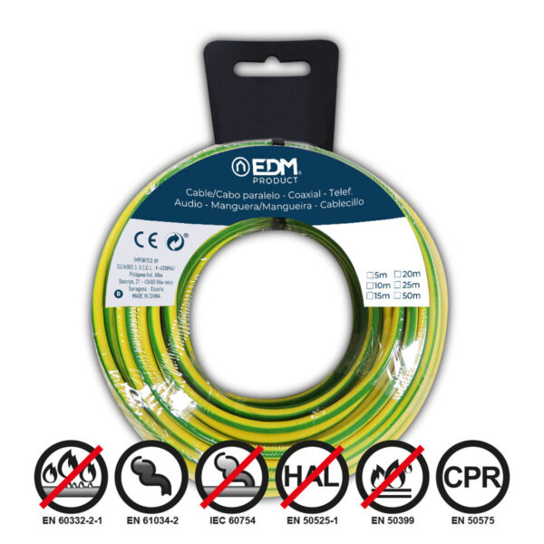 Kabel EDM 28493 zweifarbig 4 mm 4 x 1,5 mm 15 m – Bild 2