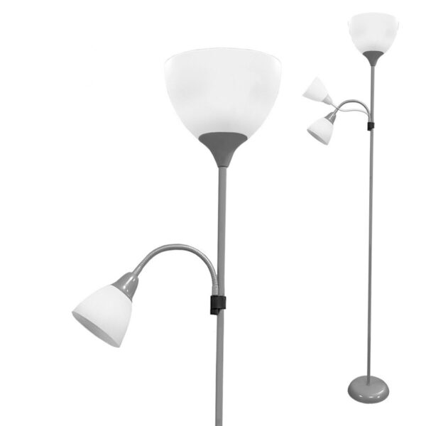 Stehlampe EDM 30010 Boston Silberfarben 60 W 220-240 V 176 cm – Bild 2