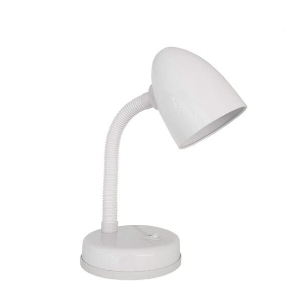 Tischleuchte EDM 30257 Amsterdam Weiß Metall 60 W 13 x 34 cm E27 Flexo-/Tischleuchte (1 Stück) – Bild 2