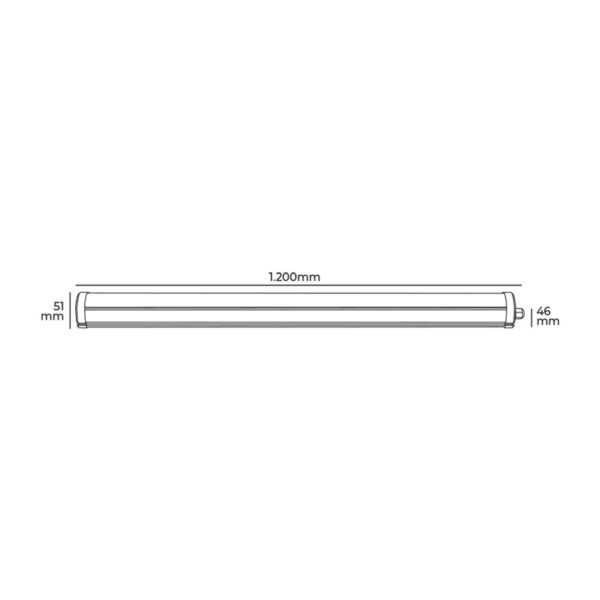 Regel EDM 31404 36 W 120 cm LED Leicht (4000 K) – Bild 4