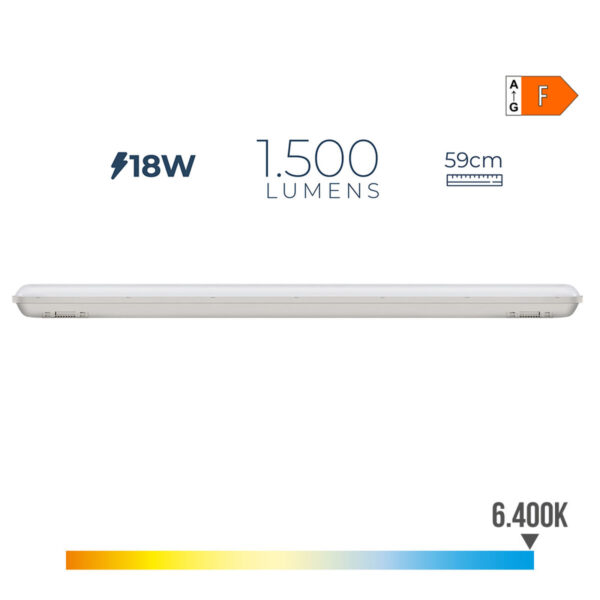 LED Röhre EDM 31410 A F 18 W 1500 lm (6500 K) (6400 K) – Bild 2