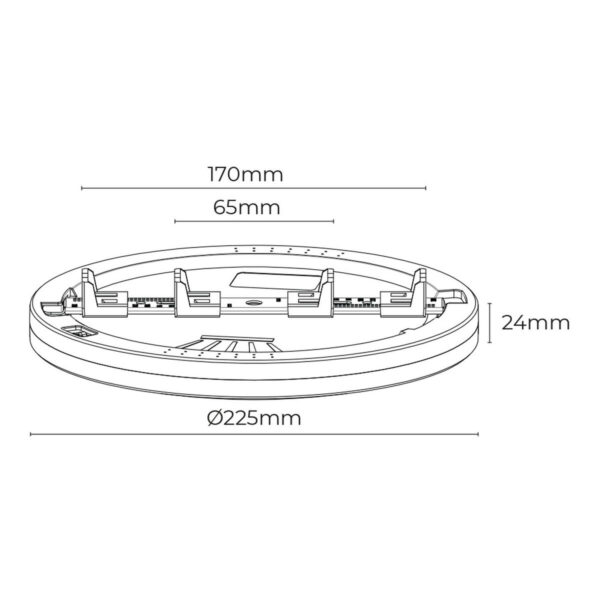 LED-Deckenstrahler EDM 31508 F 20 W 2050 Lm Einstellbar (3200-6400 K) – Bild 7