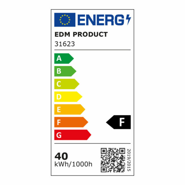 Deckenlampe EDM 31623 Kunststoff 40 W 59,5 x 59,5 x 3,5 cm – Bild 6