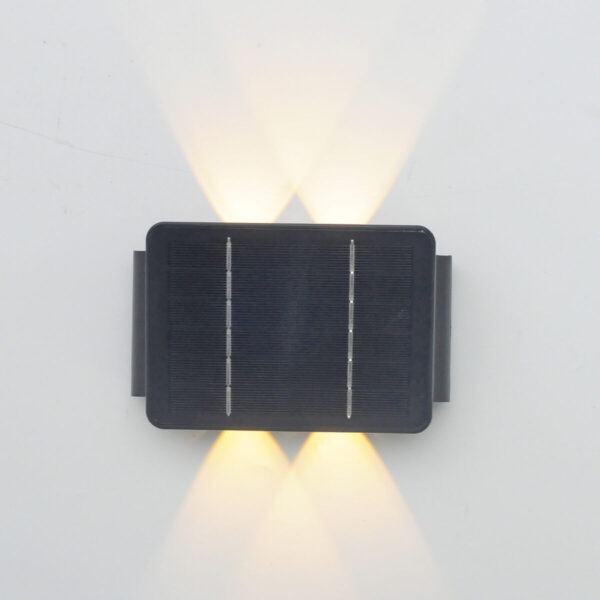 Wandleuchte EDM 31824 Polycarbonat ABS 4 W 200 Lm LED Solar (3000 K) – Bild 4