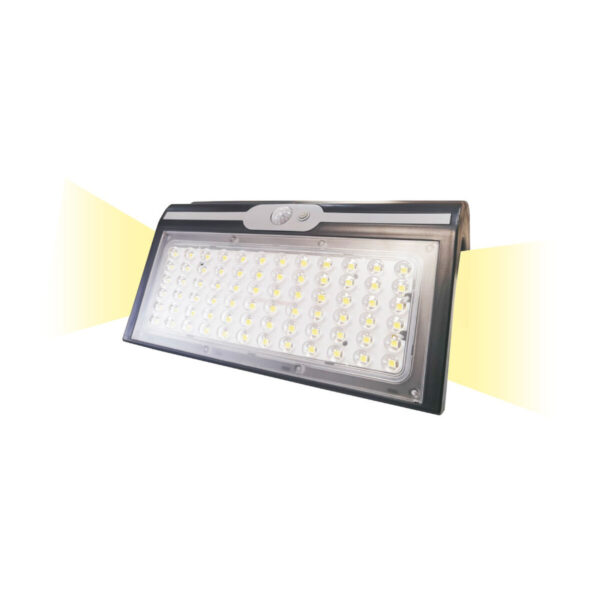 Wandleuchte EDM 31849 Schwarz 6 W 430 Lm 6500 lm Bewegungsmelder Solar (6500 K) – Bild 4