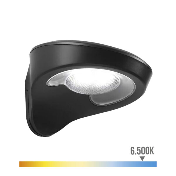 LED-Deckenleuchte EDM 31852 Schwarz 2 W 1,8 W 200 Lm 155 Lm Solar Bewegungsmelder (6500 K) – Bild 2