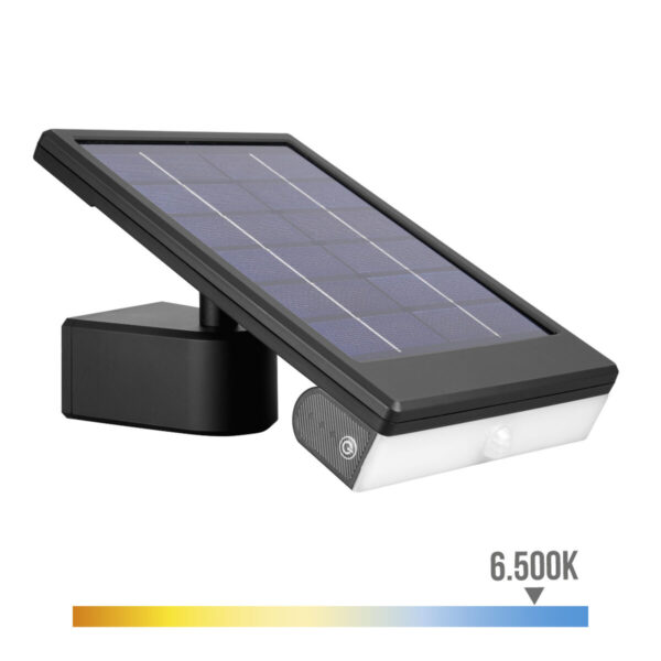 Wandleuchte EDM 31854 Schwarz 6 W 720 Lm LED Solar (6500 K) – Bild 2