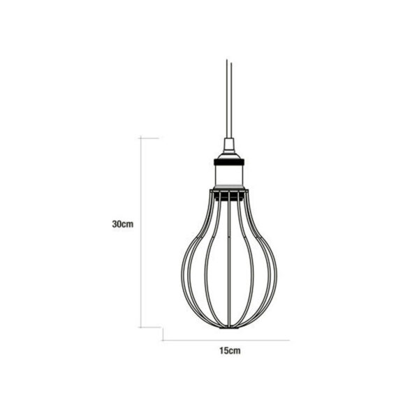 Deckenlampe EDM 32104 60 W – Bild 3