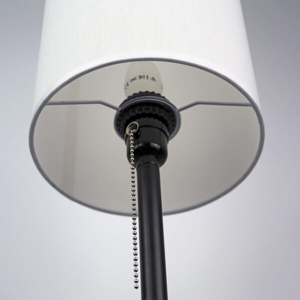 Stehlampe EDM 32123 Schwarz 60 W 220-240 V 20 x 20 x 155 cm Vintage – Bild 4