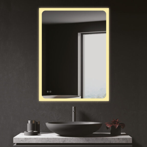 Wandspiegel EDM 32435 20 W 80 x 60 cm rechteckig LED Leicht – Bild 4