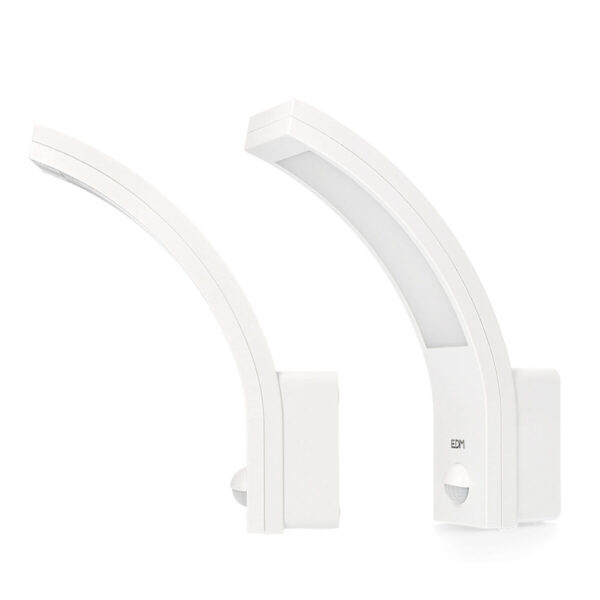 Wandleuchte EDM 32536 Polypropylen A B 10 W 750 Lm Weiß Außenbereich (6400 K) – Bild 2