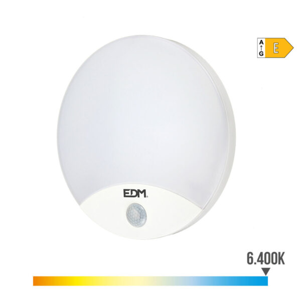 LED-Deckenleuchte EDM 32538 Polypropylen E 15 W 13 W 1250 Lm 1850 lm Weiß (6500 K) (6400 K) – Bild 2