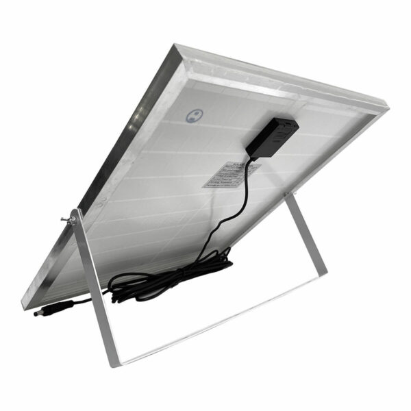 Freistehender Ventilator EDM 33523 Weiß 25 W Solar – Bild 3