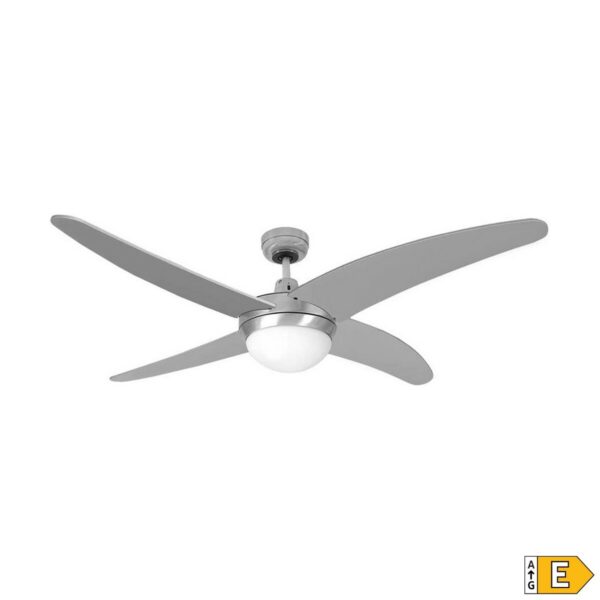 Deckenventilator mit Lampe EDM 33807 Caspio Silberfarben 60 W – Bild 2