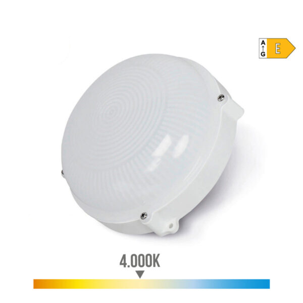 Wandleuchte EDM 34724 Weiß Polymer A E 12 W 75 W 1080 lm Außenbereich (4000 K) – Bild 3