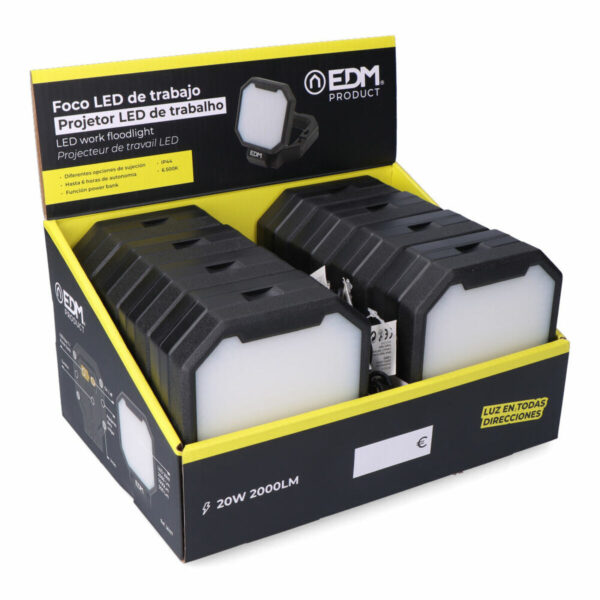 LED-Strahler EDM 36107 20 W 1000 Lm 2000 Lm 500 lm 3 in 1 – Bild 7