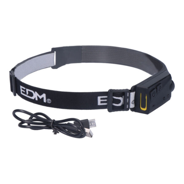 LED-Kopf-Taschenlampe EDM 36127 Cob + Spot 3 W 8 W 90 Lm 280 lm – Bild 5